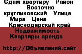 Сдам квартиру › Район ­ Восточно-кругликовский › Улица ­ Мира › Цена ­ 15 000 - Краснодарский край Недвижимость » Квартиры аренда   